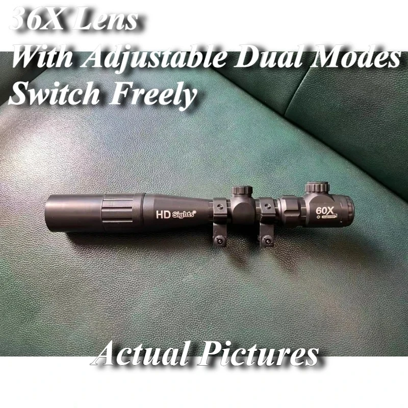 

Специальный прицел с 36-кратным зумом, двойным кронштейном, удлиненным зеркалом, креплением на 20-мм планку, реальные изображения снимков, пистолет для стрельбы мягкими пулями, детская игрушка, украшение