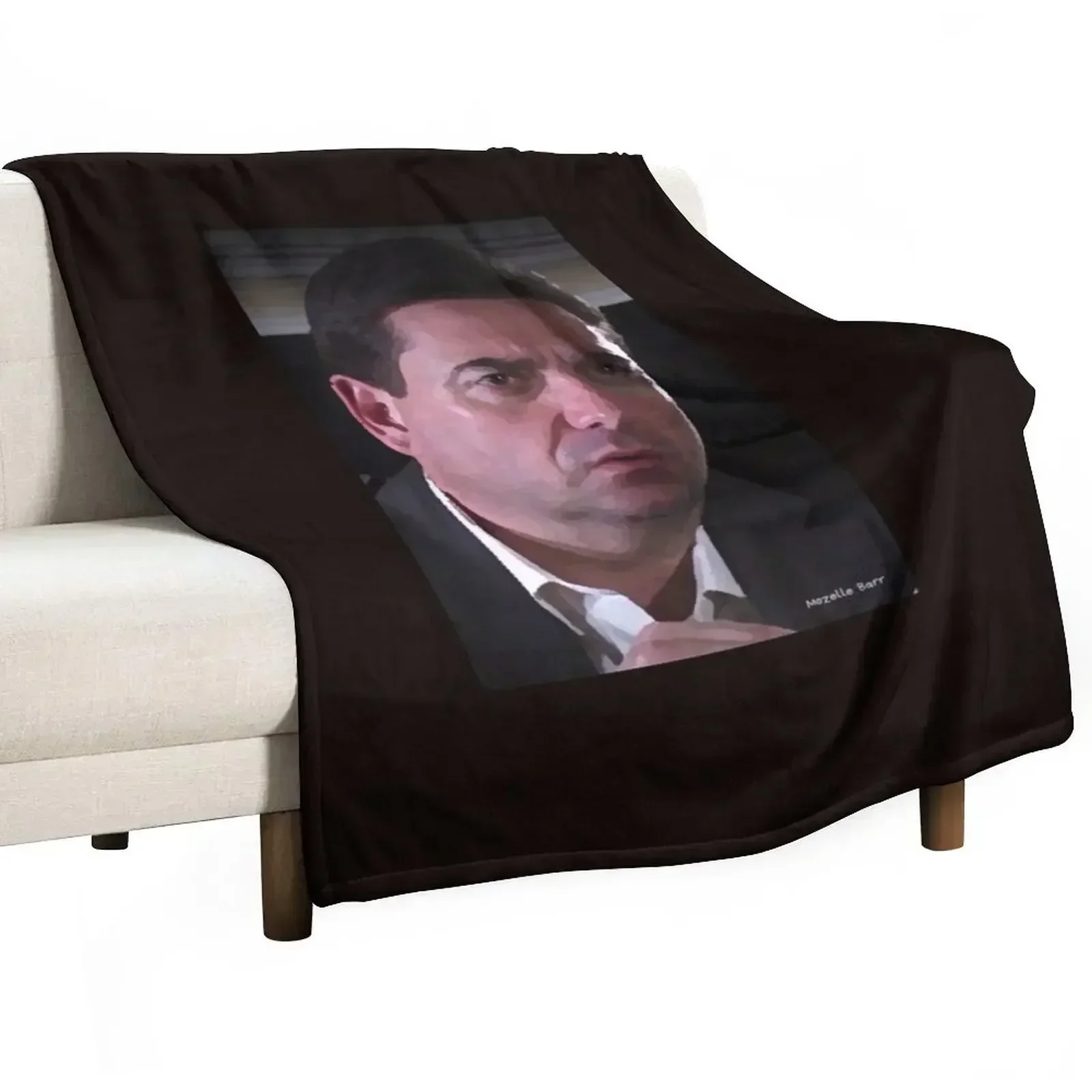 Steve DiSchiavi of The Dead Files Show Throw Blanket Single Quilt christmas gifts warm for winter Blankets