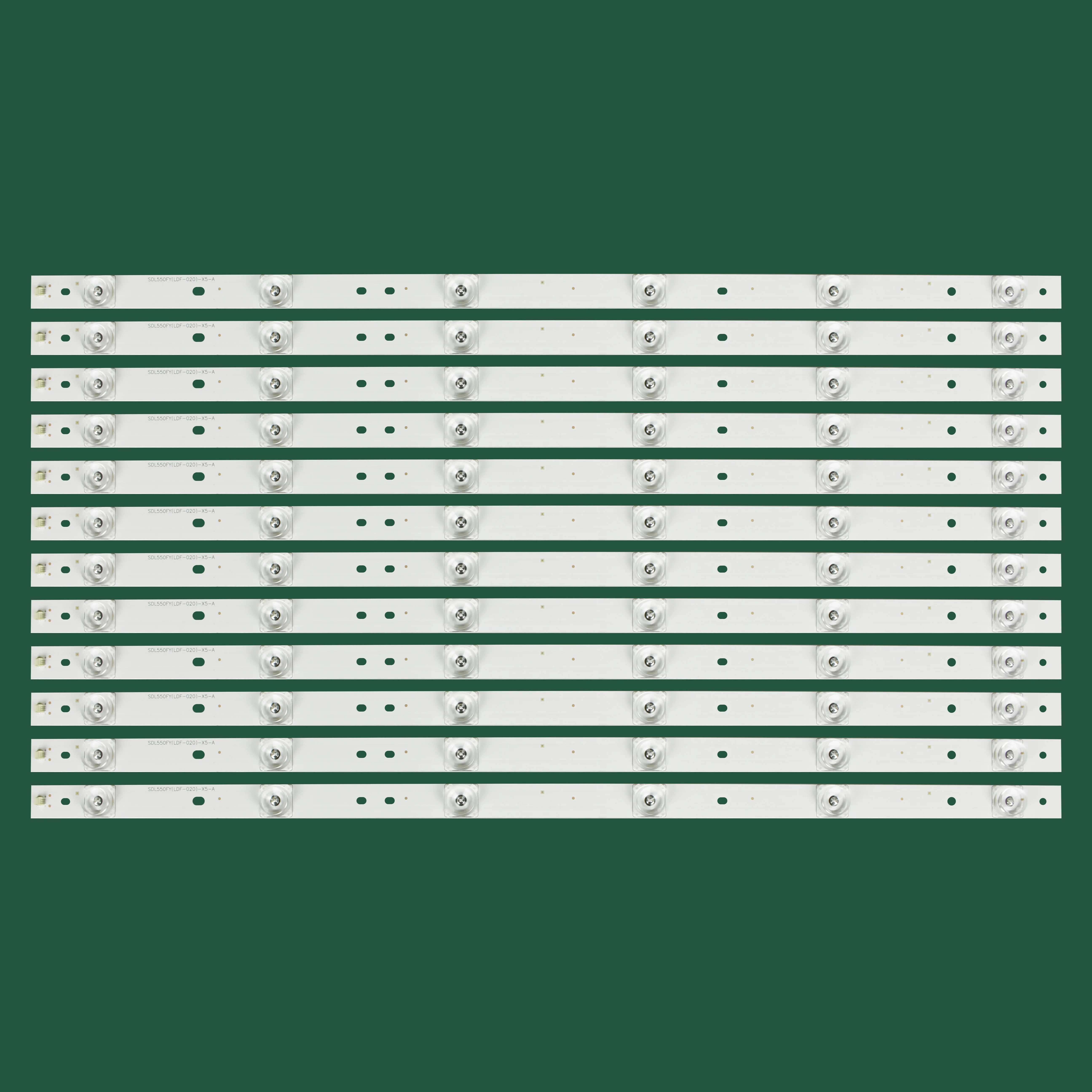 

LED backlight strip for Skyworth 55E5ERS 55E361W 55E660C 55E360E 55E7BRE 55E660E SDL550FY (LDF-020)-X5-A SDL550FY (LDF-020)-X5-B