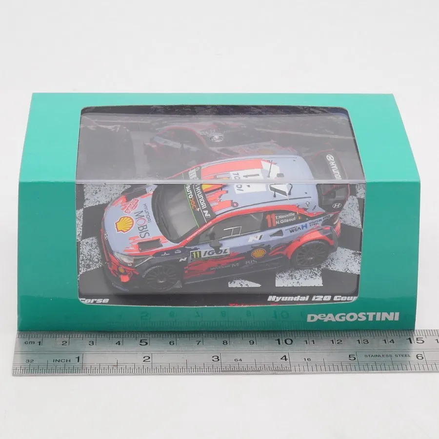 

Diecast Ixo 1:43 Scale I20 WRC 2019 Alloy Car Model