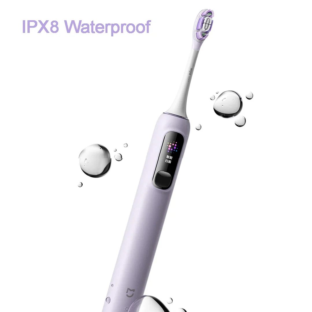 Mijia Sonic Vibration Electric Toothbrush Pro 4 Brushing Modes IPX8 Waterproof 180 Days Battery Life Type-C Interface