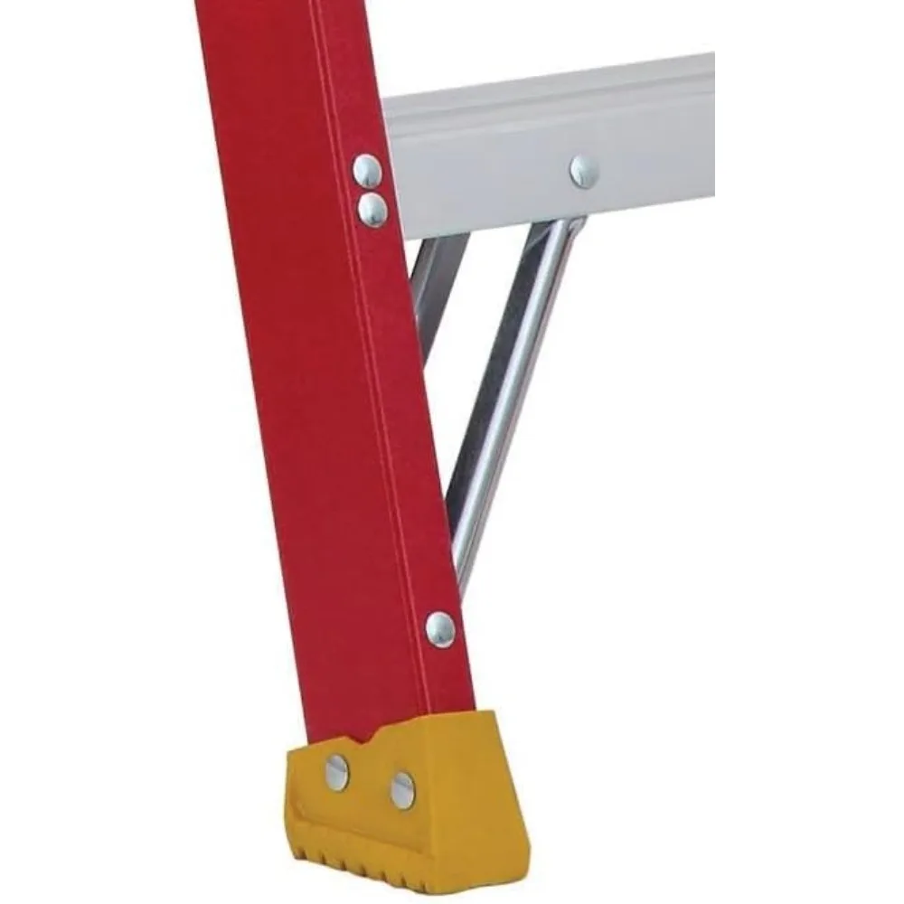 4-Foot Fiberglass Step Ladder, 300-Pound Load Capacity, Type IA, L-3016-04