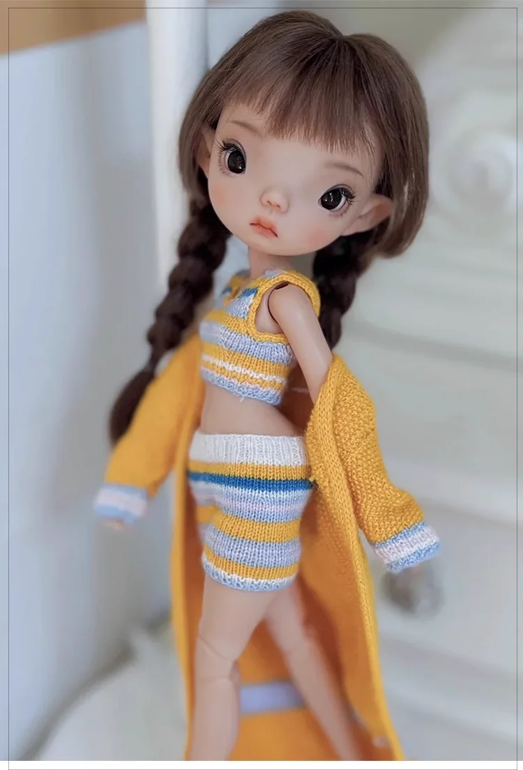 2025 신형 SD BJD 인형 1/6 나나 소녀 귀여운 소녀 세련된 고품질 레진 장난감 새 생일 선물 인형 특가