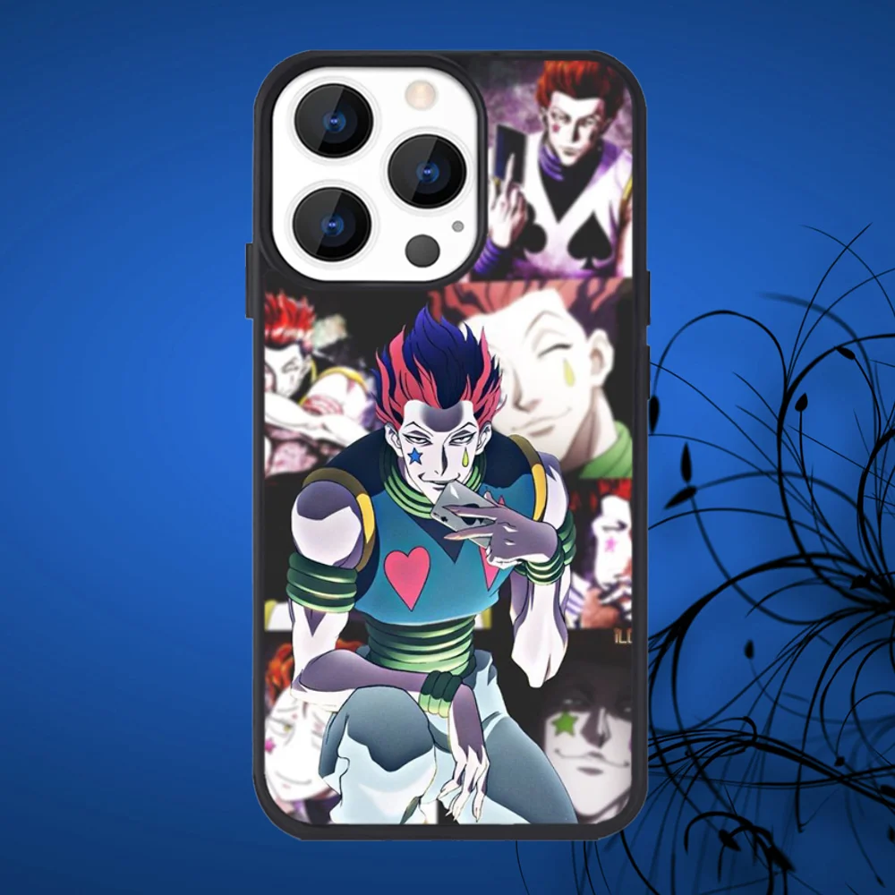 Anime H-Hisoka M-Morow Phone Case For iPhone 16,15,14,13,12,11,Plus,Pro,Max Mini Magsafe Magnetic Wireless Charging