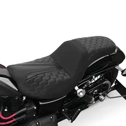 Motorcycle Rider Passenger Seat For Harley Dyna Low Rider Fat Bob Street Bob 2006-2017