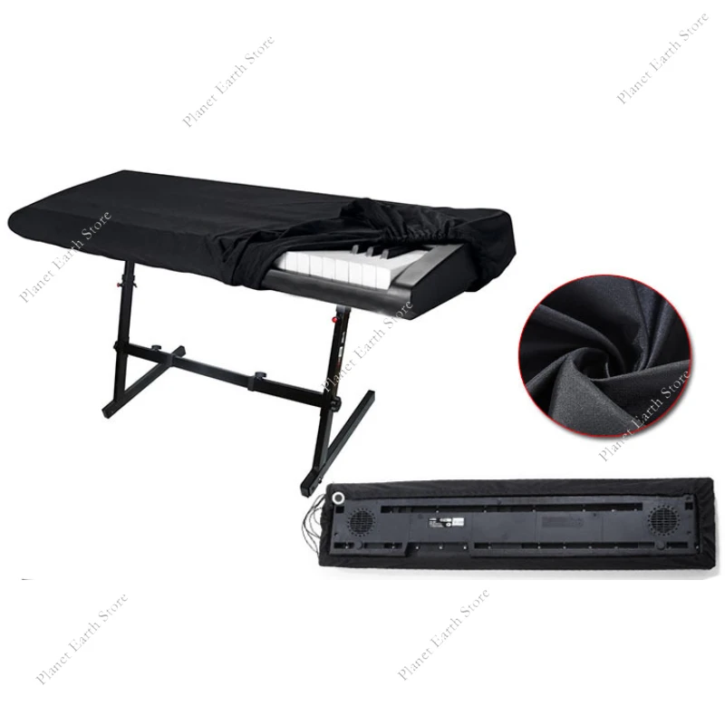 61/76/88 Key Digital Electronic Piano Cover with Shrinkable Drawstring Washable Electric Piano Keyboard Dust Cover Dustproof