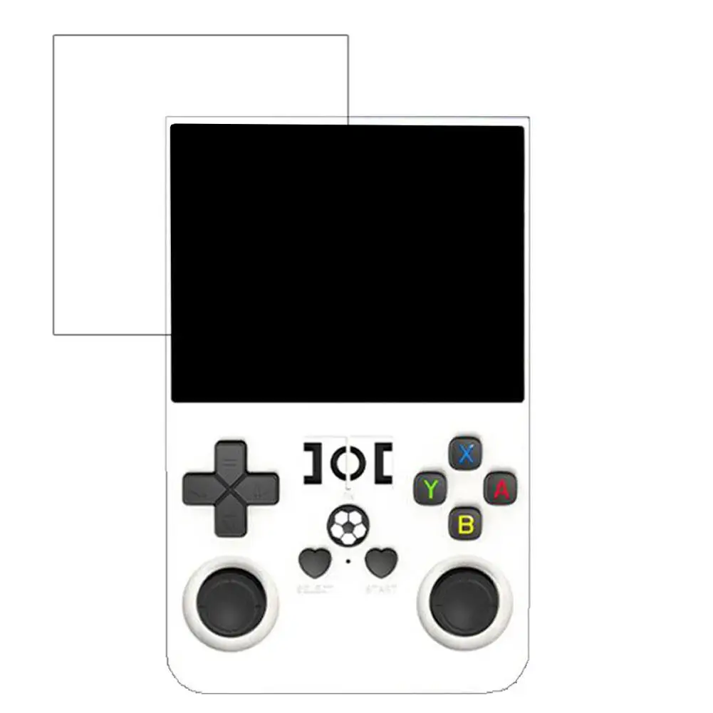 Screen Protector For R36 Pro Protective Film Handheld Game Console Accessories Clear 9H Tempered Glass Film Scratch Resistant 1