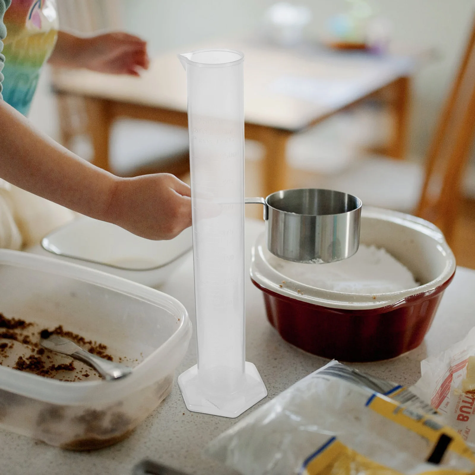 250 Ml Large Test Tubes Graduated Cylinder Measuring 250ml Cylindrical Light Fixture