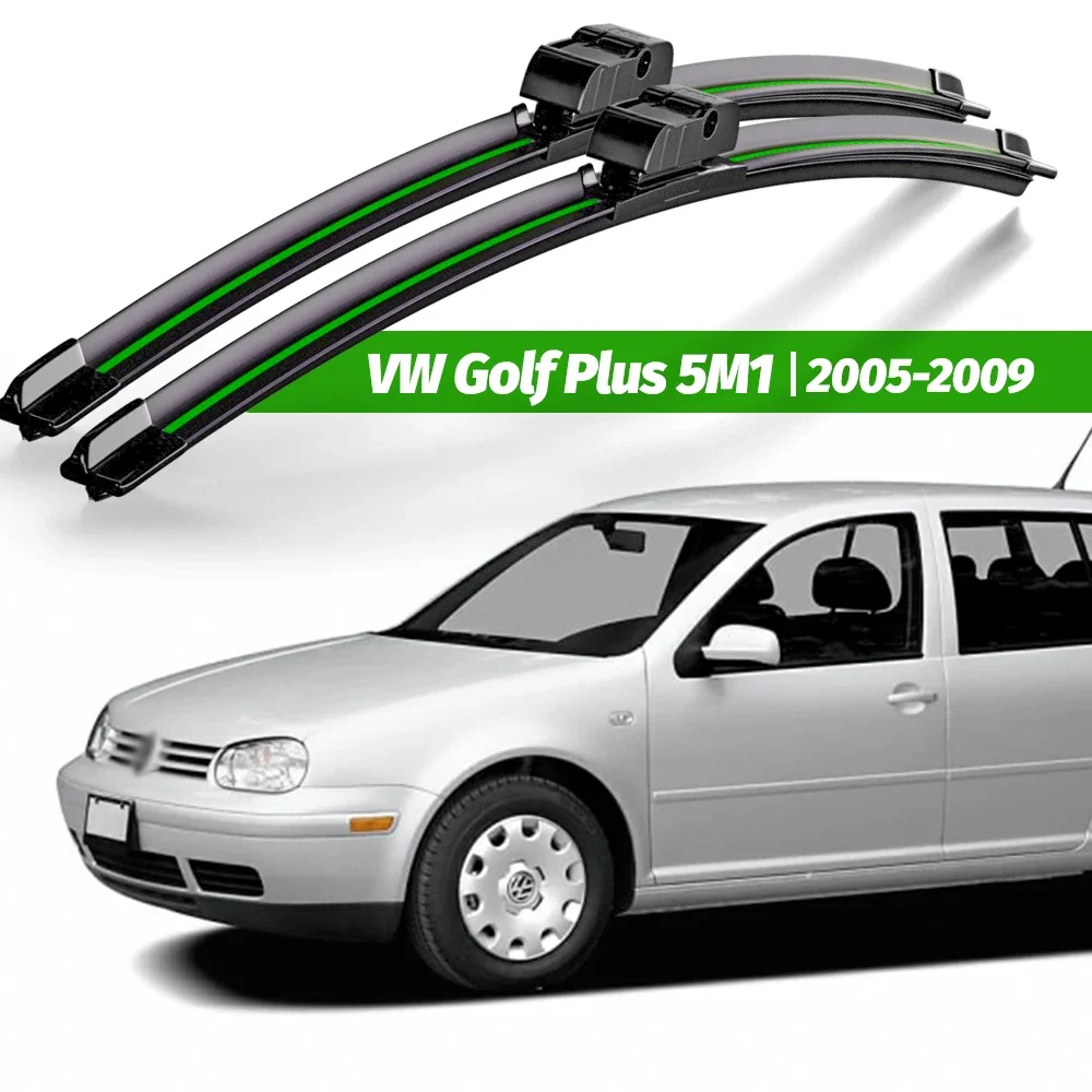 

Wiper LHD Front Wiper Blades For VW Golf Plus 5M1 2005 - 2009 2007 2008 Windshield Windscreen Window Brush 28"28" Accessories