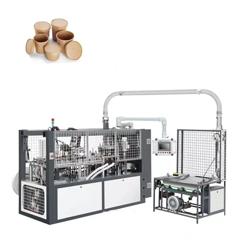 Lunch Fforming Paper Bowl Machine Rectangular Paper Bowl Machine Paper Bowl Sealing Fully Automatic Paper Bowl Making Machine