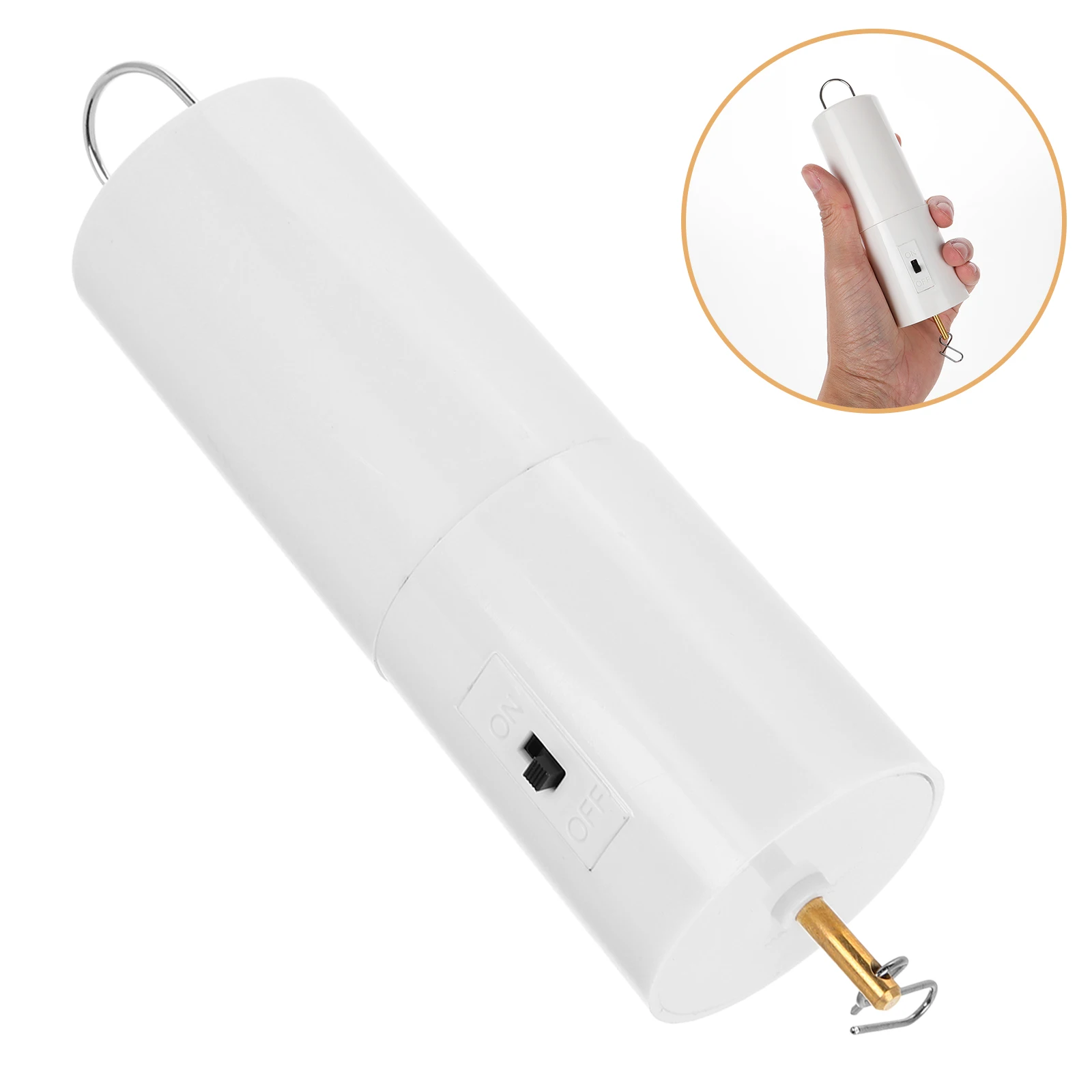 

2pcs Wind Motor Accessories Silent Hanging Garden Windmill Outdoor Decor Wind White Replacement