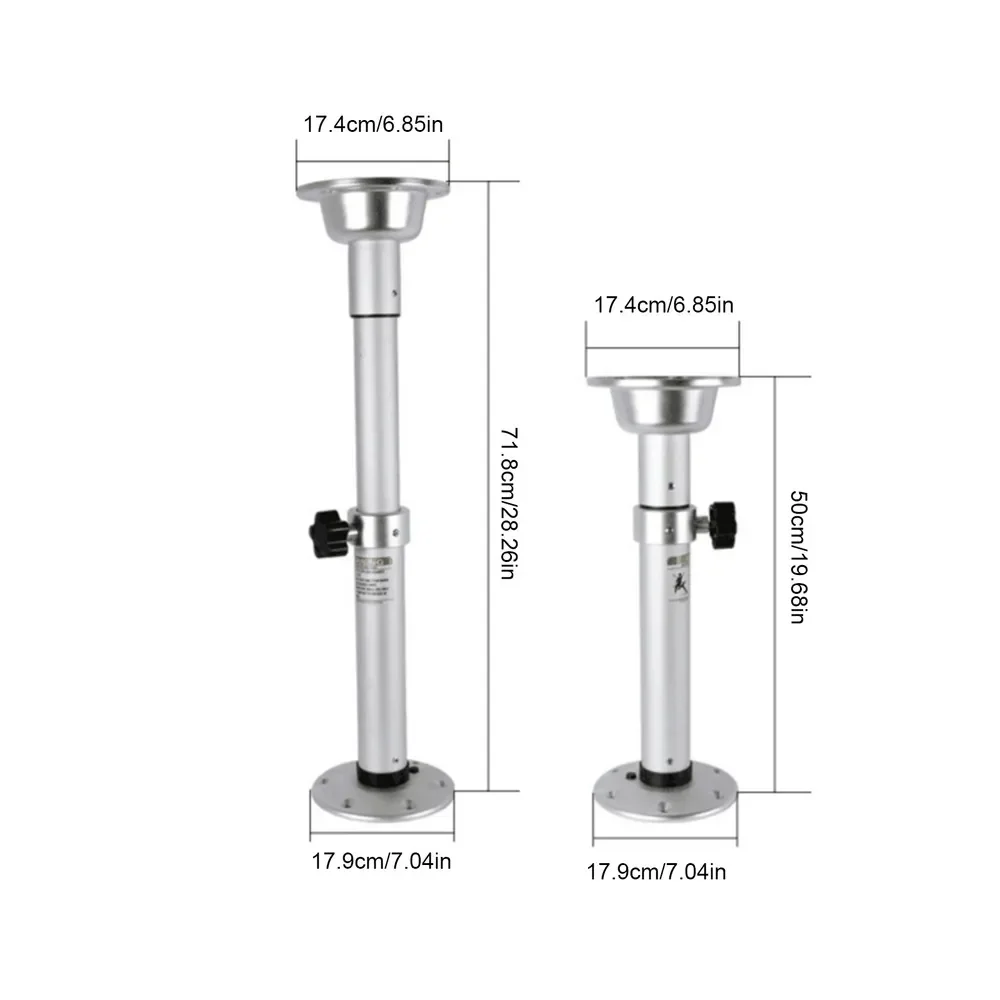 

Adjustable Pedestal Table Base Table Leg Table Pedestal Stand Fit RV Boat Marine