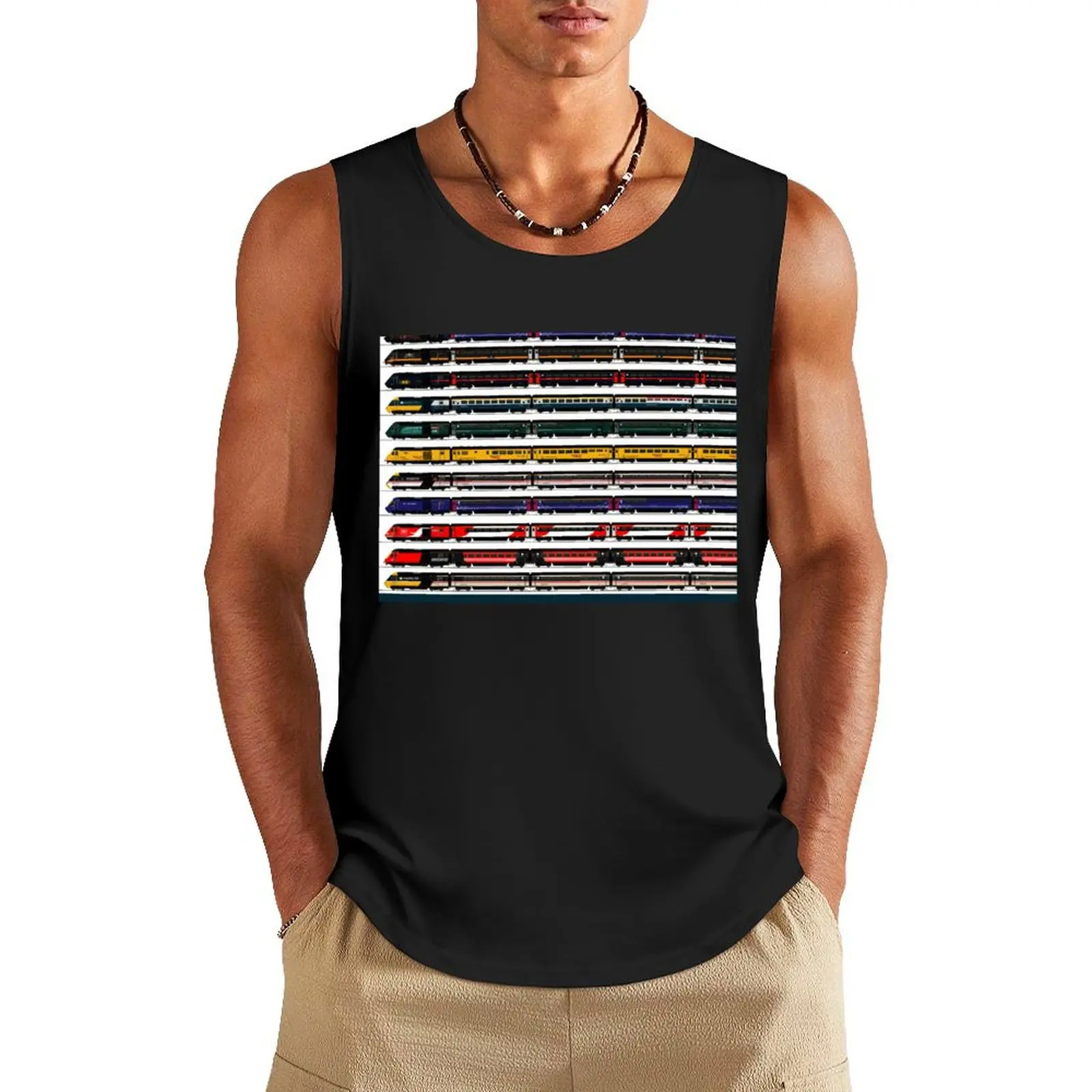 

intercity 125 HST birthday card Tank Top Men's summer clothes Men's t-shirt