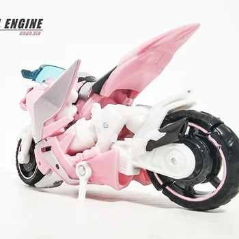 APC-Toys Transformation Pink Arcee Angel Motor Motorcycle TFP Leader Witness Female Alsisi G1 Action Figure Robot Warrior Toy
