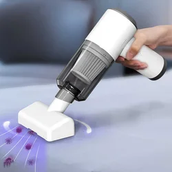 Vacuum Cleaners Vacuum Mite Remover Uv Light Cordless Handheld Cleaner For Home Mattresses Clothes Sofa Bed Pillows Clean Dust