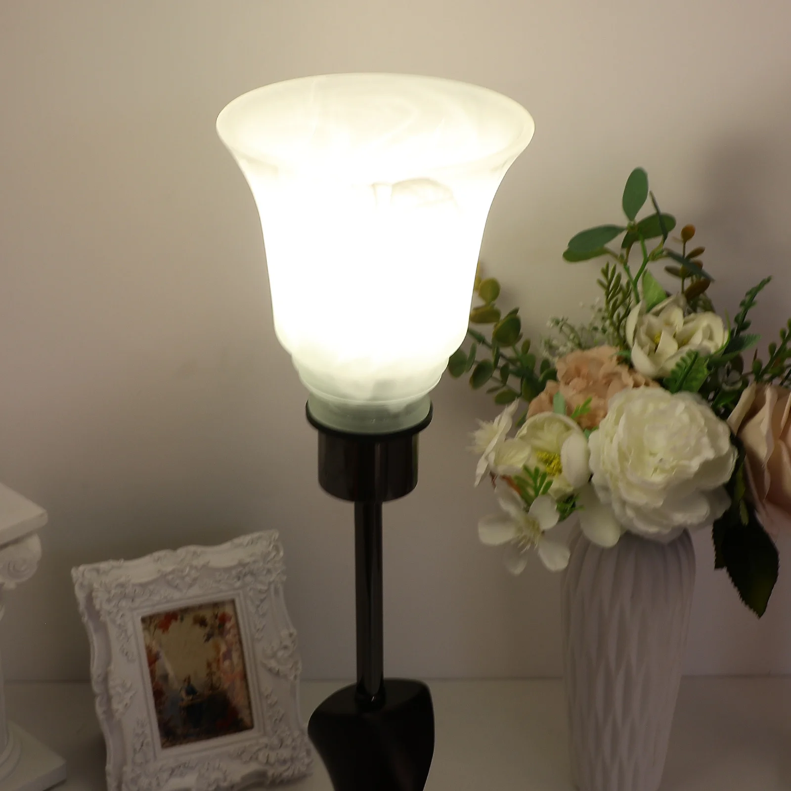 

Frosted Glass Lampshade 4pcs Set for Hanging Light Fixture Replacement Light Covers Fan Globes Ceiling Decorative Shade Home Use