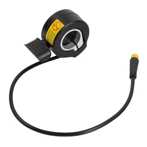 Bafang 01 02 전기 스쿠터 부드러운 작동을 위한 신뢰할 수 있는 3 핀 엄지 스로틀 가속기 오래 지속되는 내구성