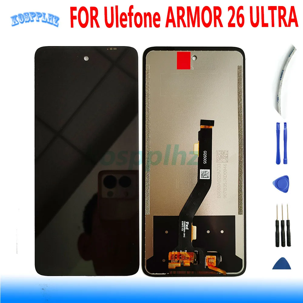

LCD Display For Ulefone Armor 26 ultra LCD Touch Screen Full Display Armor 26 Screen Display Assembly Replacement ，100% Tested