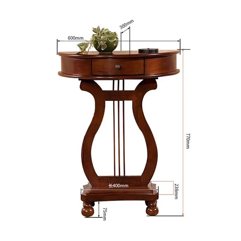 Rustic Console Table Mid Century Aesthetic Classic Space saving Console Table With Storage Design Bureau Home Furniture