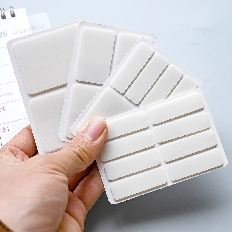 Kawai Pure White All Opaque Sticky Notes Classification Labels Self Adhesive Labels Handwritten Paper Note Stickers Memo Pad