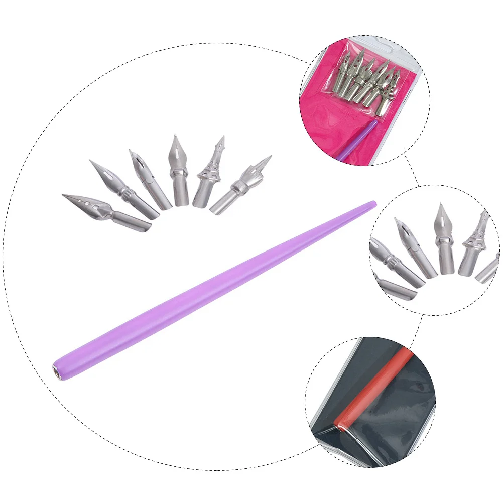 

1 комплект, набор для каллиграфии, материал премиум-класса, гладкие наконечники для письма, подарочный набор, стартер для английской каллиграфии