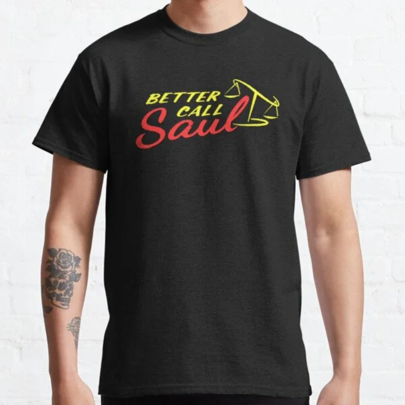 Hamlin and Mcgill Goodman Drama Legal Tv Casual Streetwear Tops Better Call Saul T Shirt   Men Graphic Breathable Tee  harajuku