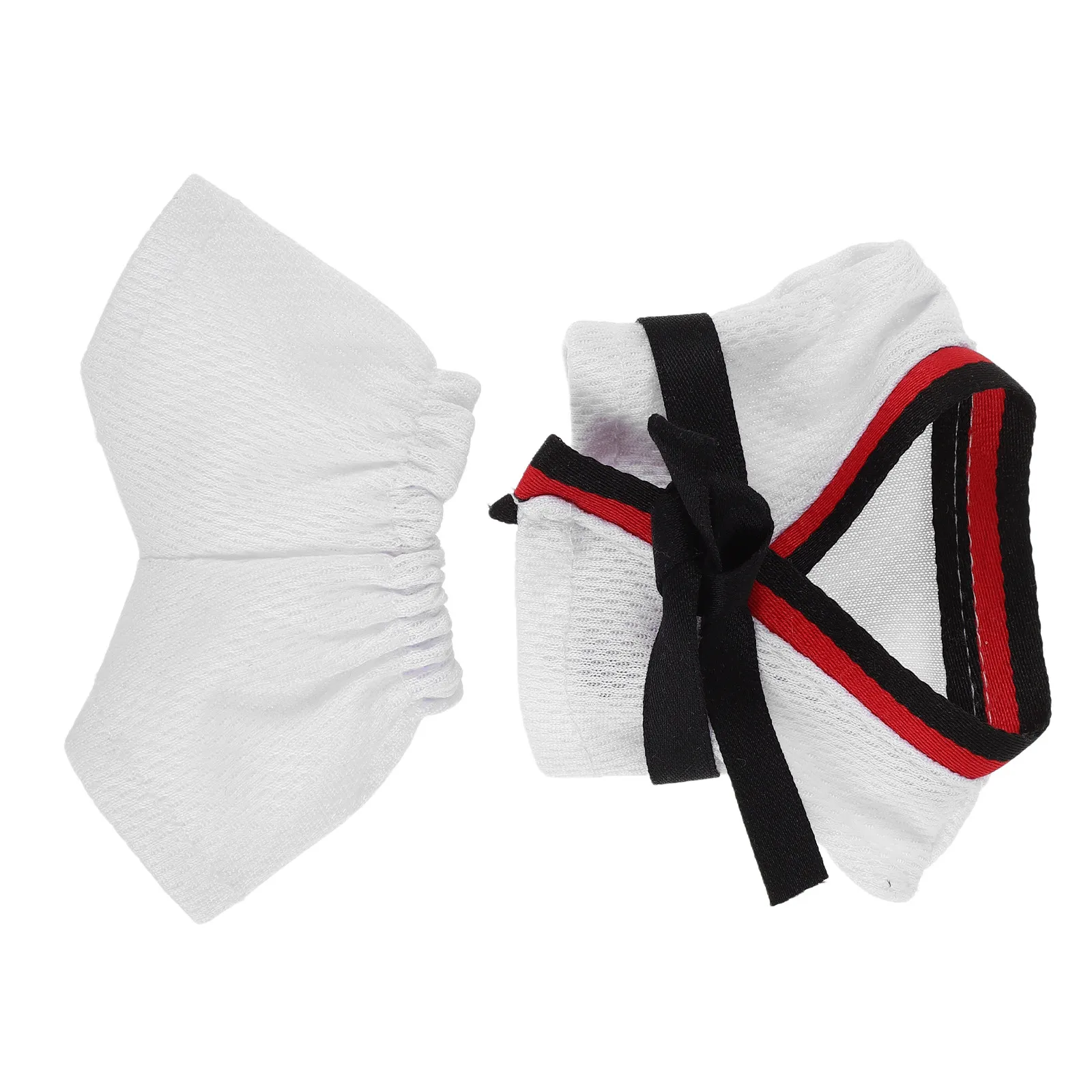 

1Set Karate Taekwondo Uniform for 17Cm Figures Martial Arts Bear Suit with Colored Belt Soft Easy-Clean Fabric Creative Role