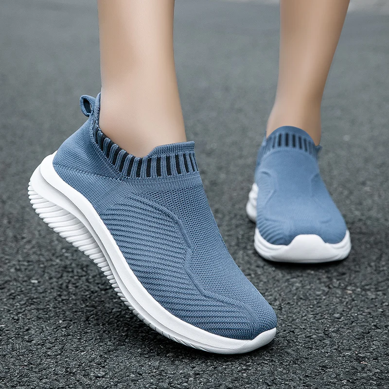 

Women Running Shoes Breathable Mesh Shoes Outdoor Casual Sneakers Anti-slip Tennis Shoes Athletic Walking Shoe Ultra-light Flats