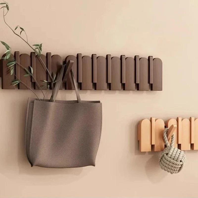 

Wall Wooden Coat Racks Entrance Hall Furniture Coat Racks Living Room Storage Organizer Clothes Tree Modular Clothes Tree Modern