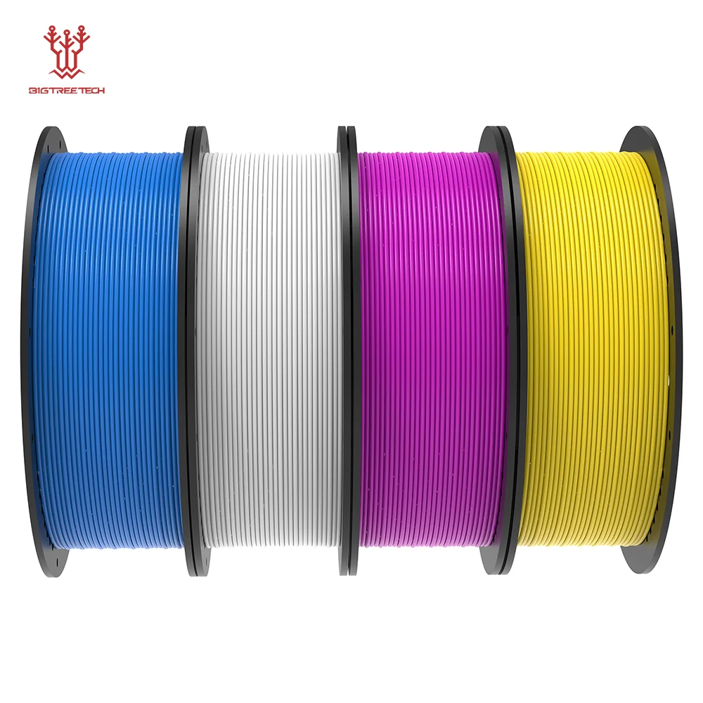 BIQU CMYK1kg 1.75mm PLA 3D Printer Filament Multicolor Lithophane  Vacuum Packaging Tangle-Free For 3D Printing Materials