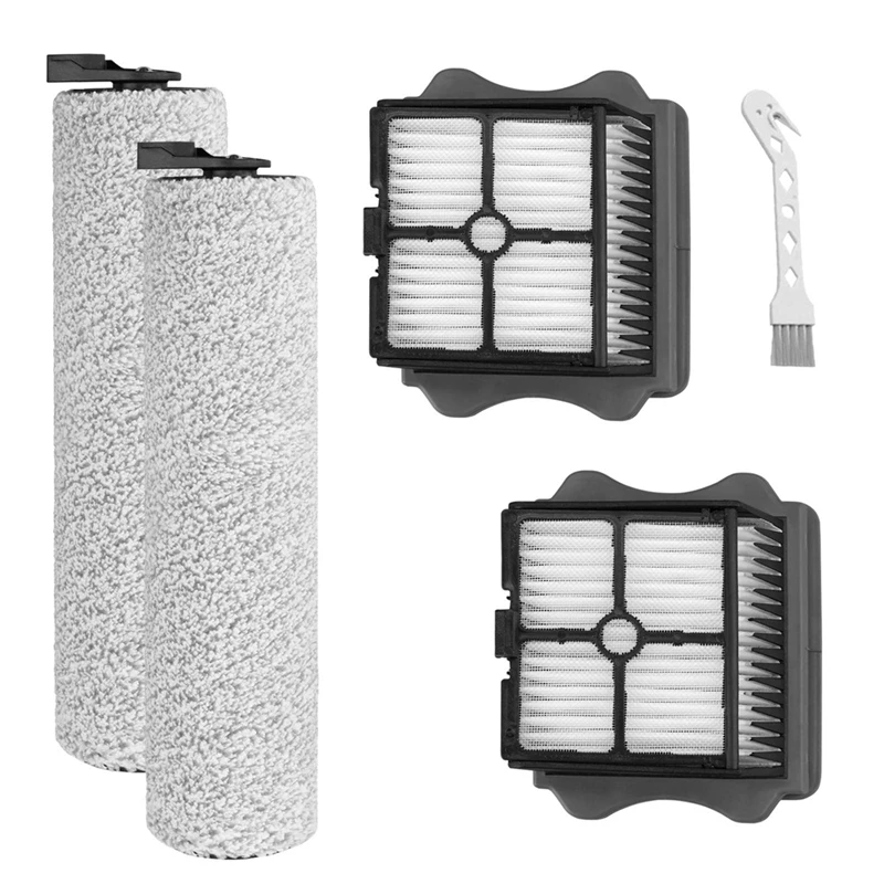 فرشاة تنظيف مرشح الفرشاة الرئيسية ملحقات روبوت كنس البلاستيك لـ Tineco IFLOOR 3، FLOOR ONE S3، F3