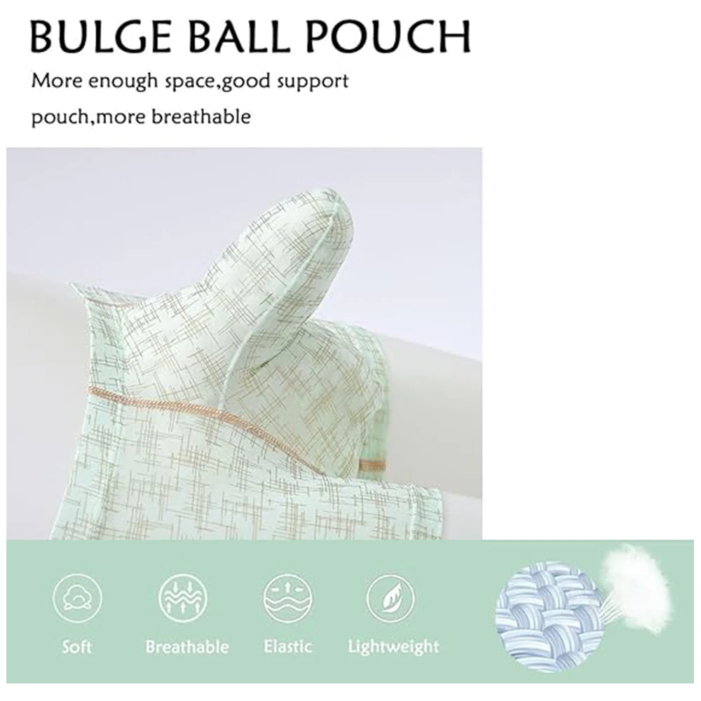 Zonbailon Men's Boxer Briefs Underwear With Bulge Pouch Short Comfy Gentle Boxers Shorts For Men