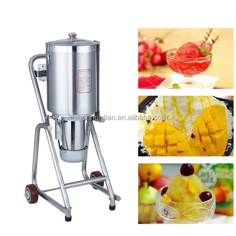 Multi-function Big Capacity Vegetable Fruit Cutting Cutter Ice Crusher Blender Machine For Sale