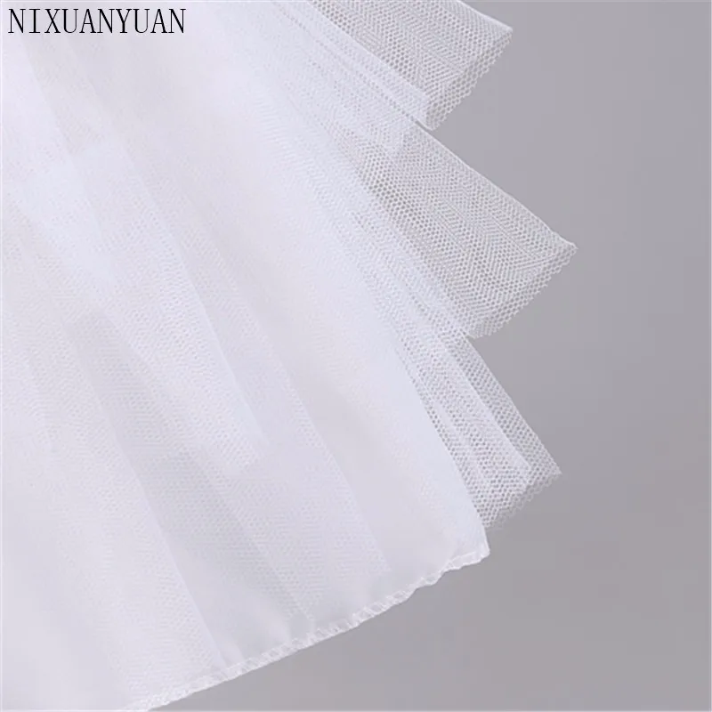 Trẻ Em Mới Petticoats Cho Chính Thức/Đầm Hoa Bé Gái 3 Lớp Hoopless Ngắn Crinoline Cô Gái Nhỏ/Trẻ Em/Con tây Nam Không