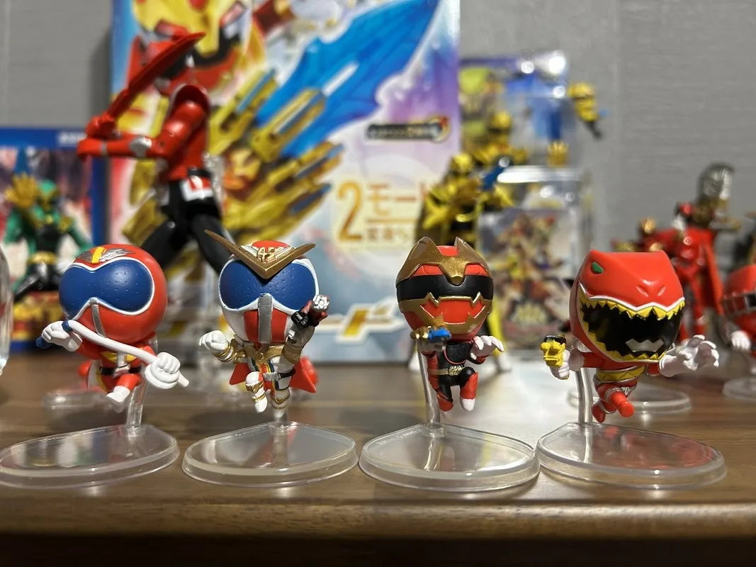ฟิกเกอร์แบนได ซูเปอร์เซนไต โกซิวเกอร์ ไบร์ท ริว รุ่นแดง ของสะสม ของเล่น ของขวัญ หมายเลข 1 สำหรับนักสะสมเซนไต