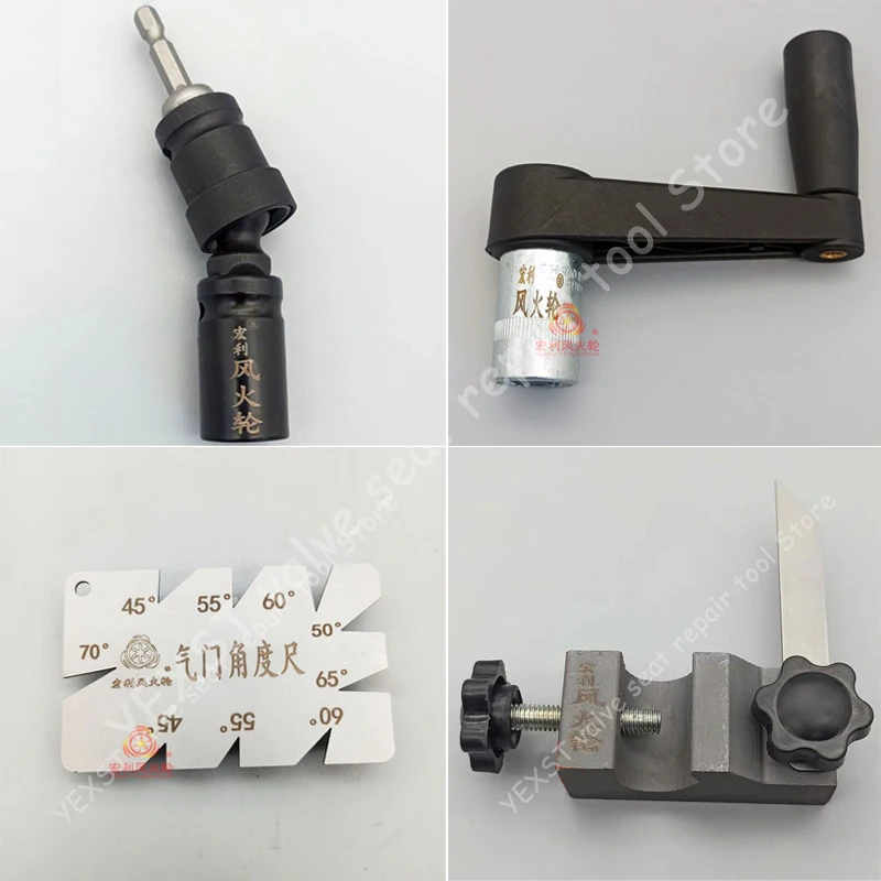 Valve angle ruler stainless steel plug gauge special diamond grinding wheel tool for knife setter electric drill