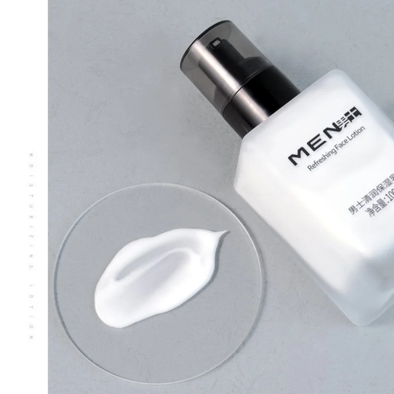 لوشن مضاد للشيخوخة للوجه للرجال 100 مللي مرطب مرطب غير دهني ناعم كريم منعش للبشرة رجل العناية بالبشرة