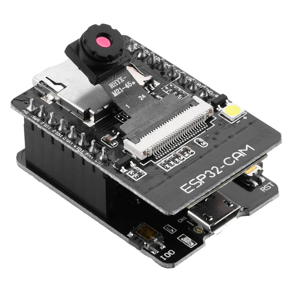 ESP32-CAM-MB Type-C ESP32 szeregowy do WiFi ESP32 CAM płytka rozwojowa FT232/CH340 5V Bluetooth + OV2640 kamera do zestawu elektronicznego