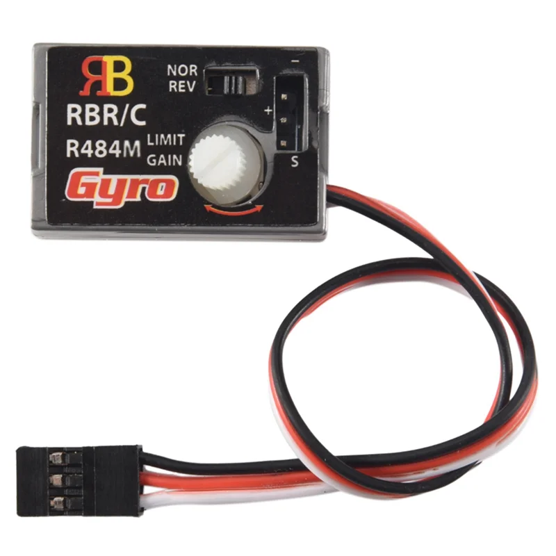 Mini Gyroscope B78B-10X pour WPL D12 1/10 RC, sortie de direction de voiture de course à dérive, conception compacte et légère intégrée