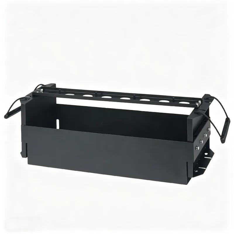8 strings 100Ah/280Ah horizontal group kit lithium iron phosphate battery fixed metal bracket removable mobile pressing plate