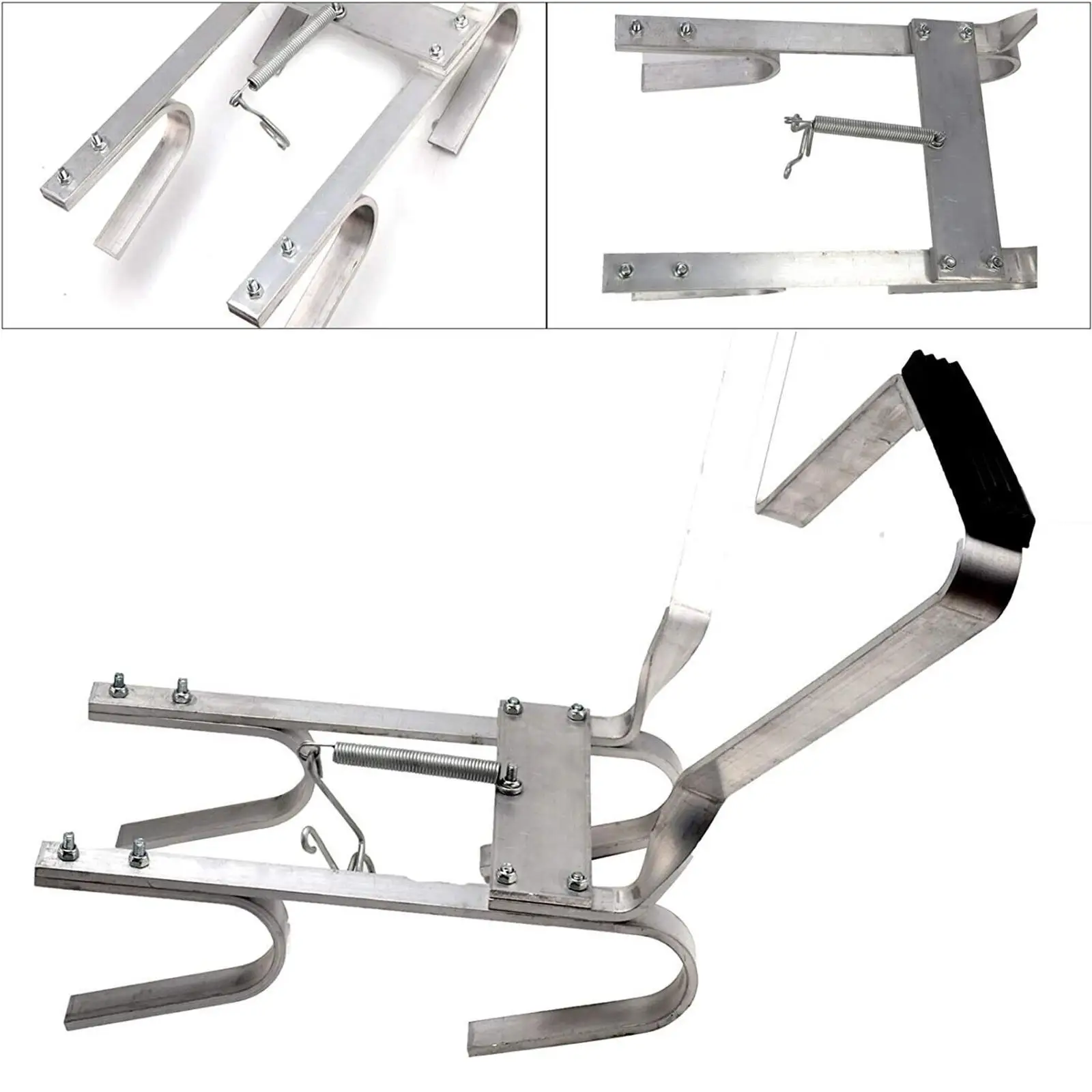 Extended Ladder Stabilizer Ladder Spare Parts Aluminum Wall Ladder Standoff for Painters Column Window Cleaning Drainpipes Trees