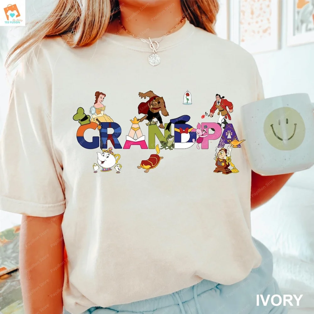 เสื้อยืดดิสนีย์ บิวตี้ คาสเซิล 2026 ของขวัญเพื่อนสนิทจากดิสนีย์แลนด์ เสื้อสเวตเชิ้ตวันหยุดสำหรับเด็กผู้หญิง เสื้อผ้าฝ้าย บ้านแห่งความงาม ครอบครัวเบลล์