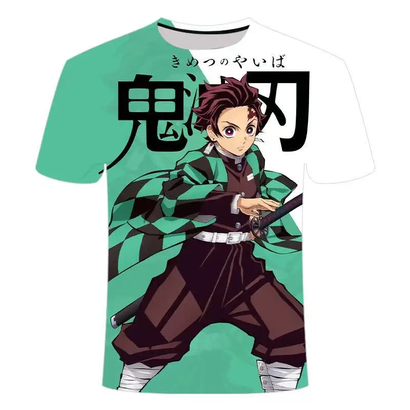 

2025 New Series Animation Pattern T-shirt 3D Printing T-shirt Men's and Women's Outdoor Sports Short-sleeved Comfortable T-shirt