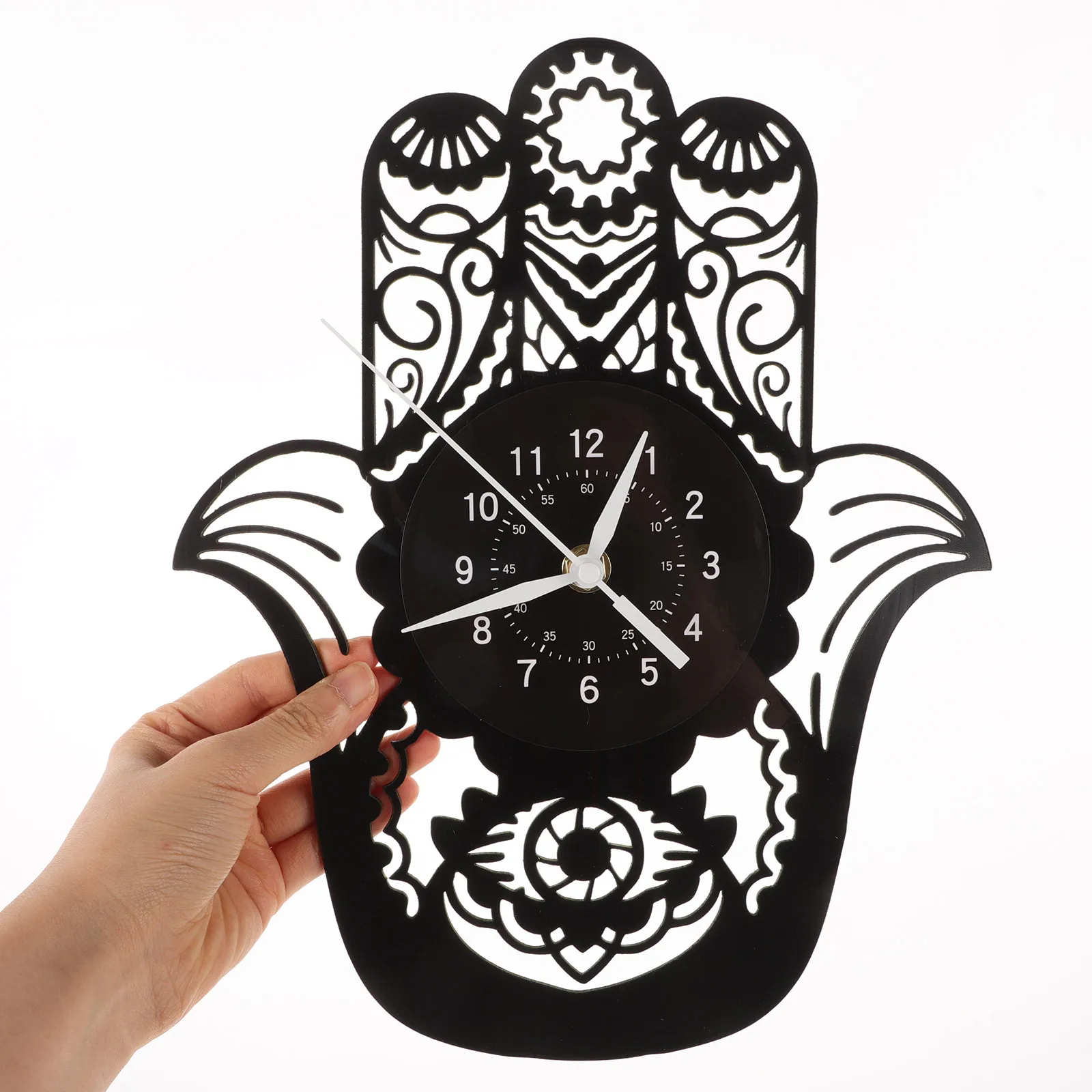 

Water Proof Vinyl Record Wall Clock Material Electronic Component Vintage Farmhouse
