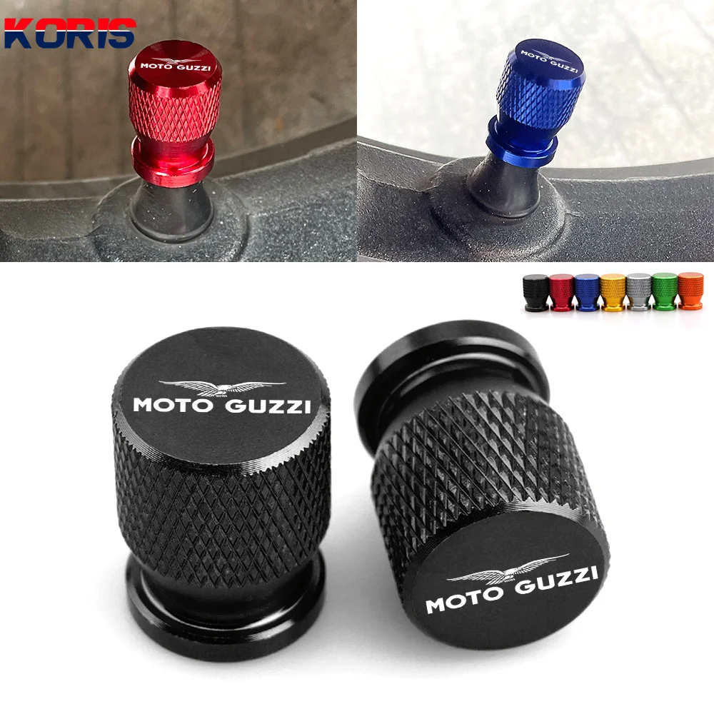 Tire Valve Cap Tyre Stem Cover For Moto Guzzi V85tt V100 Mandello V7 V100 Stone V85 TT Bobber Breva 850 1200 Sport Accessories