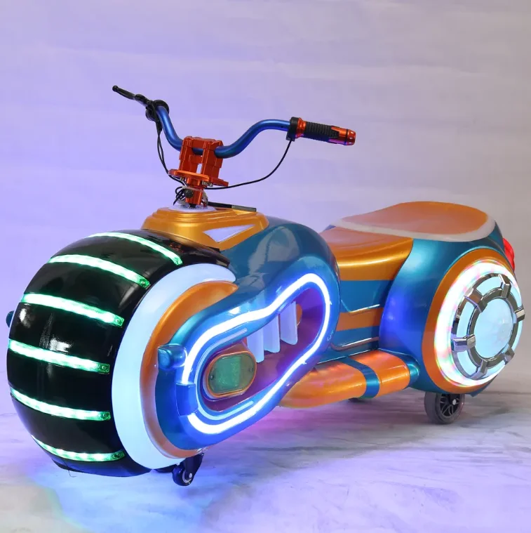 Colorful Park Amusement Park Commercial Anti-collision Kids Motorcycle High Quality Classic Outdoor Play Kids Bumper Cars
