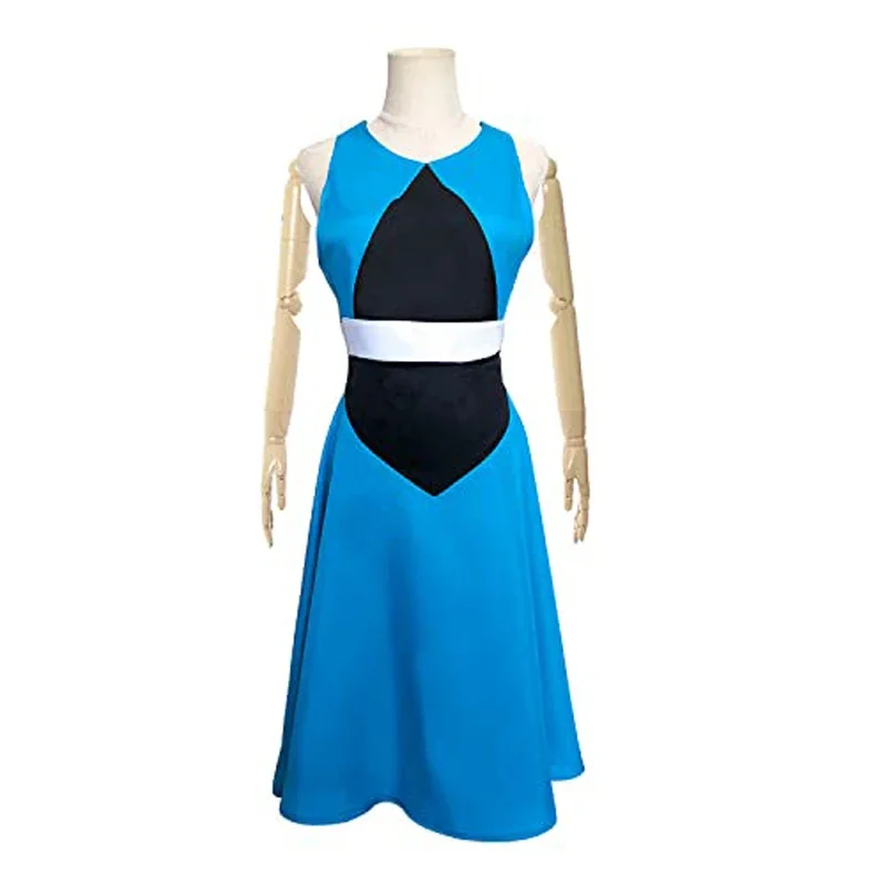 Anime Steven Universe Lapis Lazuli Cosplay Costume Blue Dress Daily Wear Halloween Custom Made RZ3856