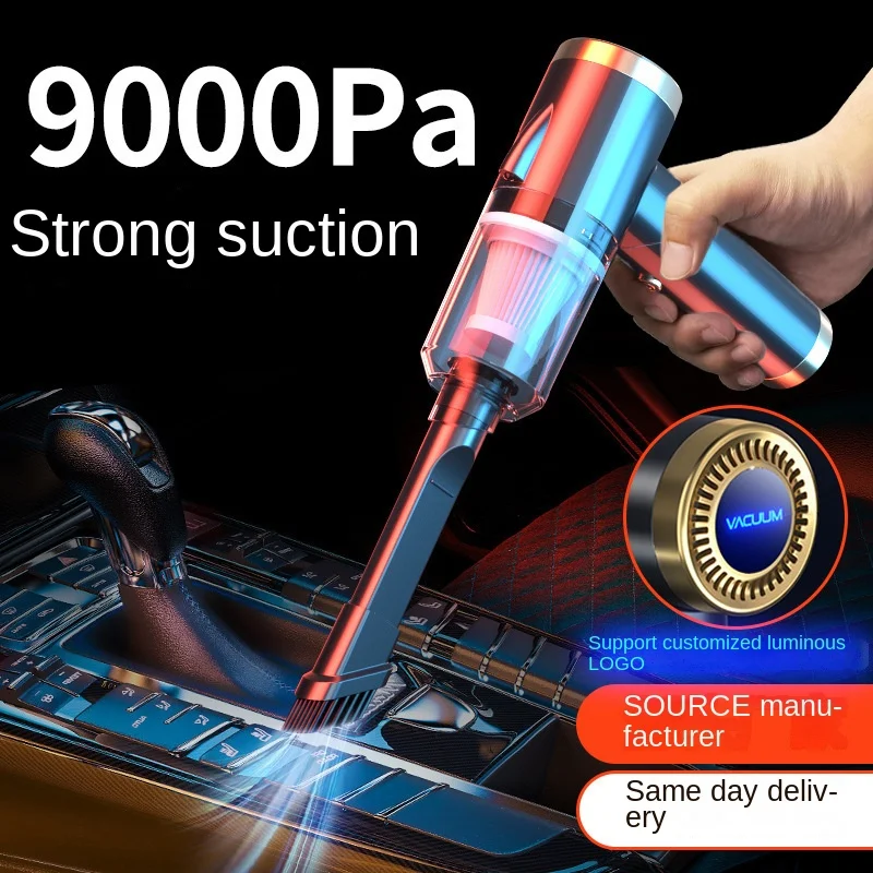 2023 New Car Vacuum Cleaner Car Household Wireless High Power Mini Folding Strong Suction Handheld Mini Vacuum Cleaner