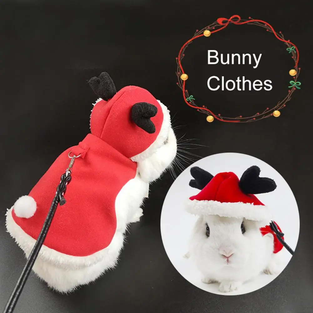 Unisex  Stylish Pet Guinea Pig Fleece Coat Casual Bunny Clothes Skin-friendly   for Autumn