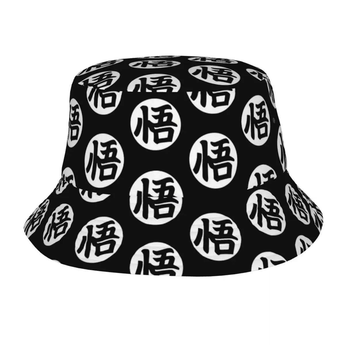 Unisex Bucket Hats Goku-Dragon Ball Z Frühlings-Picknick-Kopfbedeckung Leichter Outdoor-Anglerhut Bob Geschenkidee